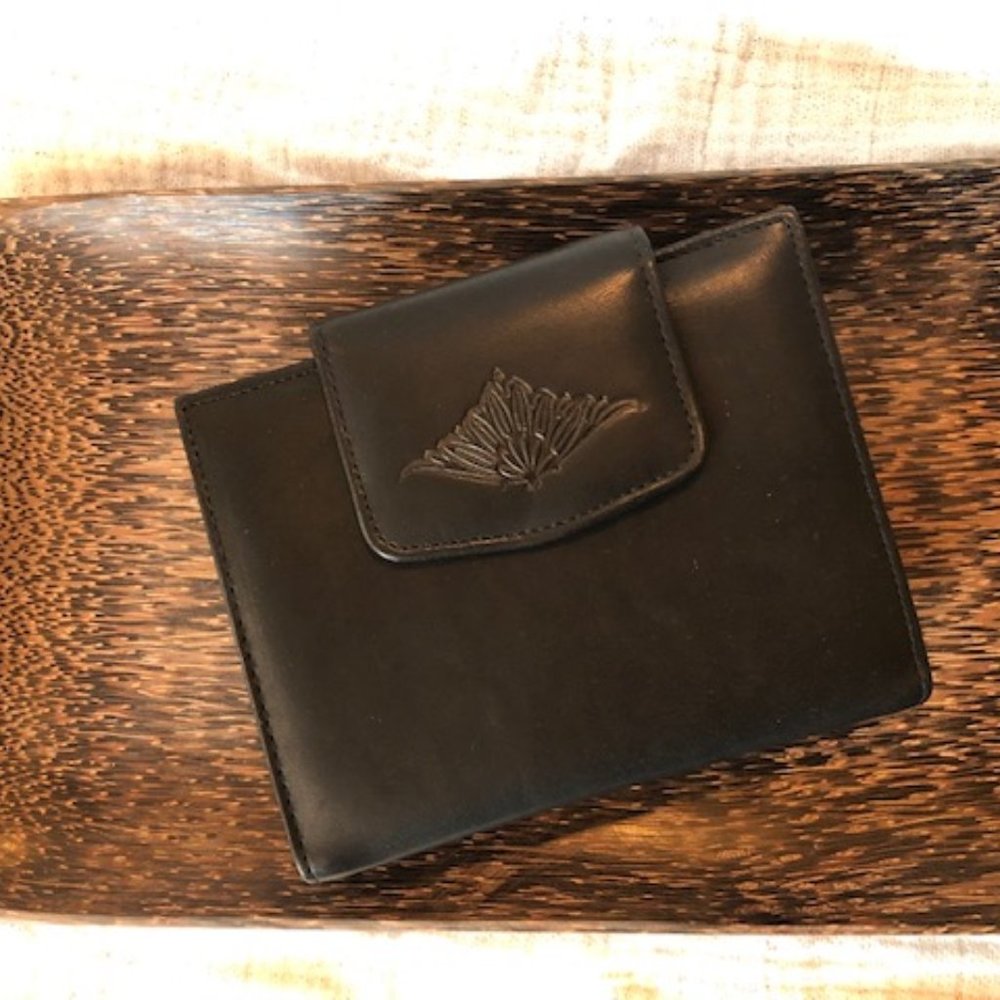 Buxton black leather wallet - New